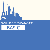 GeoDataSource&trade; World Cities Database Basic Edition