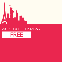 GeoDataSource&trade; World Cities Database Free Edition