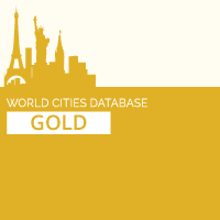 GeoDataSource&trade; World Cities Database Gold Edition