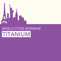 GeoDataSource&trade; World Cities Database Titanium Edition