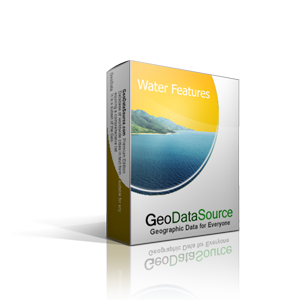 GeoDataSource&trade; World Water Features Database Gold Edition