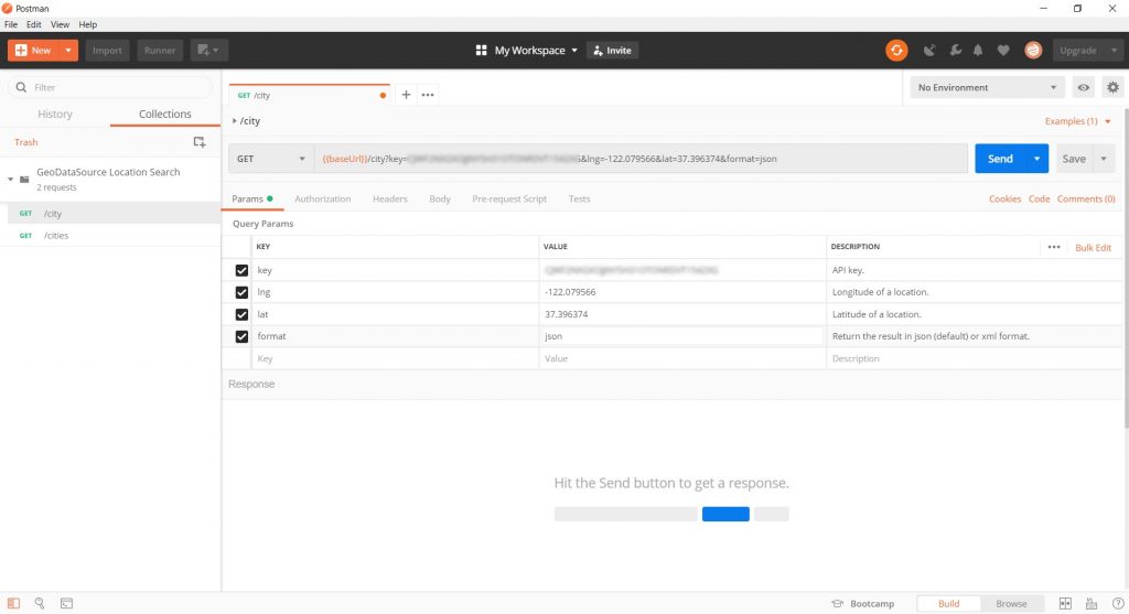 Using Postman to call GeoDataSource Location Search API | GeoDataSource ...