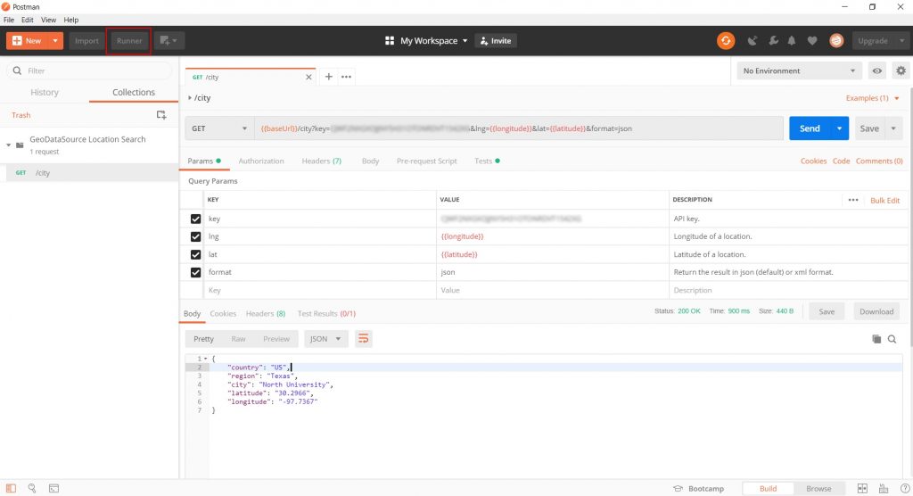 Using Postman to call GeoDataSource Location Search API | GeoDataSource ...